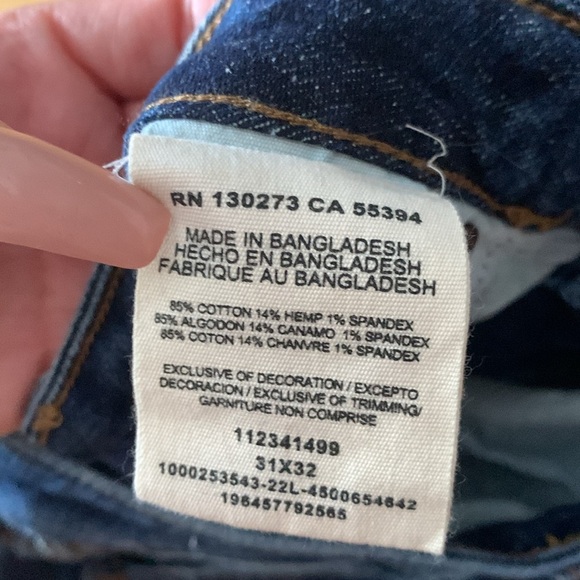 Wrangler retro Blue Flare Wide Leg Jeans bell bottom - Picture 6 of 6